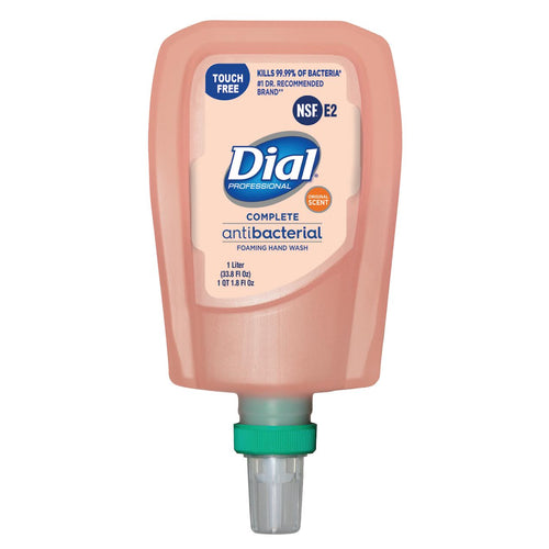 Dial Complete® Original Antibacterial Foaming Hand Wash, FIT Universal Touch-Free – 1L Dispenser Refill