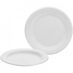 Plates Round 6" Styrofoam