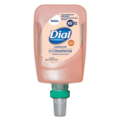 Dial Complete Original Antibacterial Foaming Hand Wash, FIT Universal Manual - 1.2L Dispenser Refill