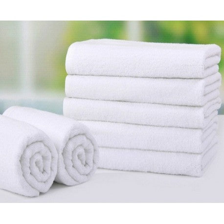 12x12 White Economy Washcloths, 1.00 lb/dz
