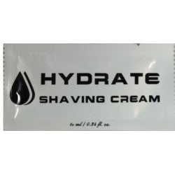 Shaving Cream Packets