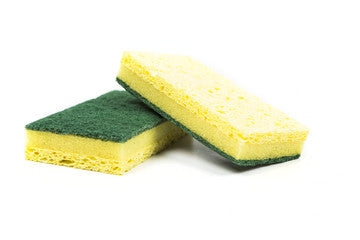 Heavy scrub sponge 114x68x20mm
