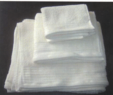 12x12 White Economy Washcloths, 1.00 lb/dz