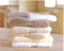 Bath Towels Shuttle less White 24x48 8.0 Lb